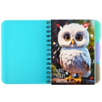 Блокнот Yes В6 Owl 144 аркуша пластикова обкладинка (681993)