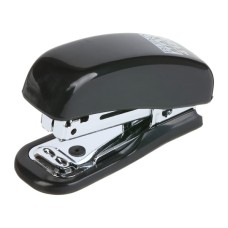 Степлер Buromax пластиковий МІНІ, 10 аркушів, (скоби №10), 61 х 36 х 23 мм, чорний (BM.4125-01)