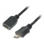 Кабель мультимедійний HDMI M to HDMI F 4.5m Cablexpert (CC-HDMI4X-15)