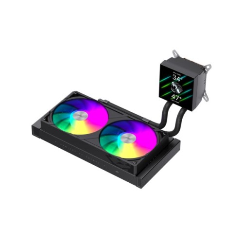 Система рідинного охолодження Gamemax GLACIER 240 LCD BK