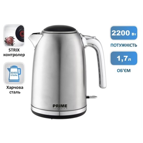 Електрочайник PRIME Technics PKX 1785 X