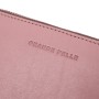 Портмоне Grande Pelle З натуральної шкіри Пудрове (16797)