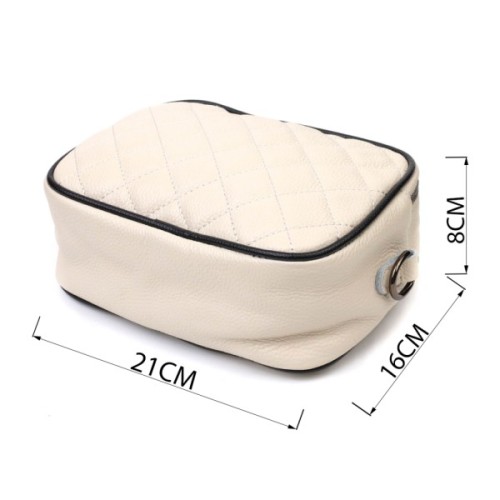 Сумка Vintage З натуральної шкіри Біла (22117)