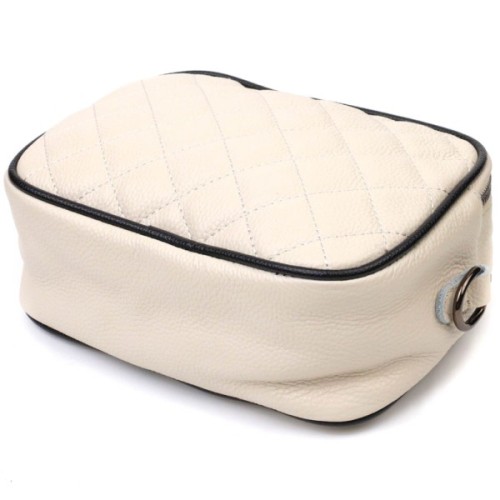 Сумка Vintage З натуральної шкіри Біла (22117)