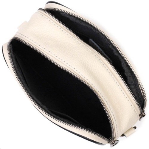 Сумка Vintage З натуральної шкіри Біла (22117)