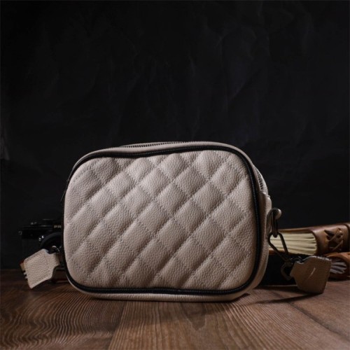 Сумка Vintage З натуральної шкіри Біла (22117)