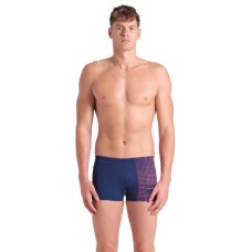 Плавки Arena Foggy Dots Swim Short 008483-700 темно-синій, кораловий 85 (3468337428787)