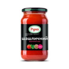 Соус Руна Шашличний фірмовий стерилізований 485 г (4820015943804)