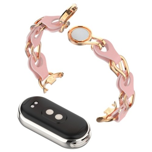 Ремінець до фітнес браслета Armorstandart Chain Wristband для Xiaomi Smart Band 10/9/8 Pink (ARM86888)