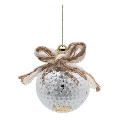 Ялинкова іграшка Chomik пластикові прикраси мікс, 24 шт, срібний, шампань (5900779897205)