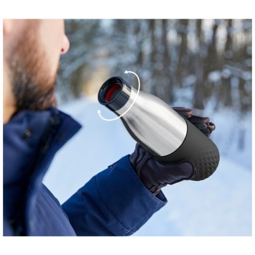 Термос Tefal Bludrop soft touch, 500мл, нержавіюча сталь, графітовий (N3110510)