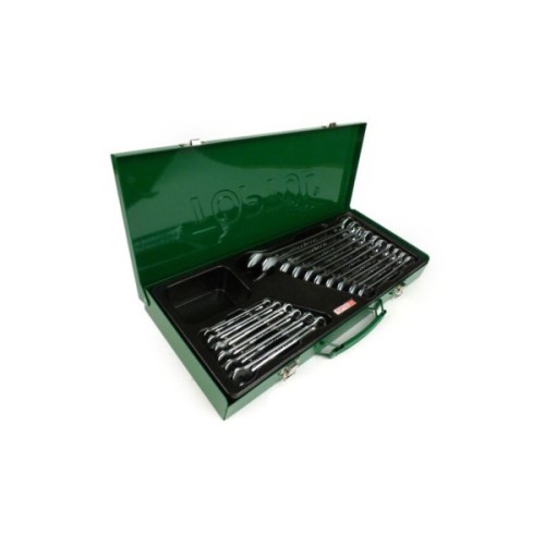 Ключ Toptul ріжково-накидний 16 шт. 6-24мм (кейс) (GAAD1603)