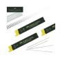 Грифель для механічного олівця Faber-Castell Super-Polymer НВ (діаметр 0,35 мм), 12 штук в пеналі (16527)