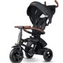 Дитячий велосипед QPlay Rito Deluxe Складаний Триколісний Black (S380-17RitoDeluxeBlack)