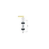 Фільтр паливний Wixfiltron WF8463