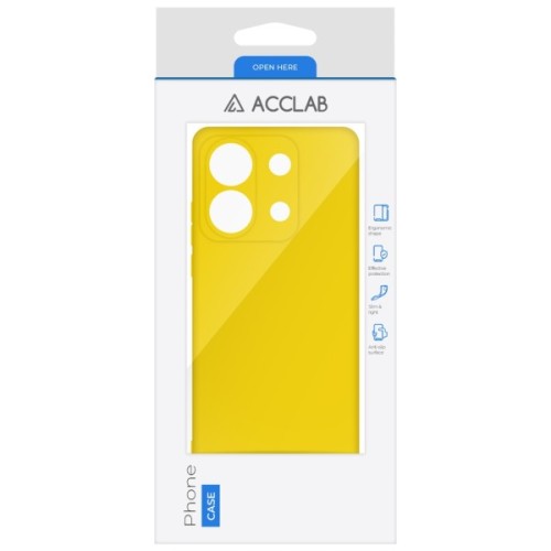 Чохол до мобільного телефона ACCLAB Silicone Case Xiaomi Poco X6 Yellow (1283126602177)