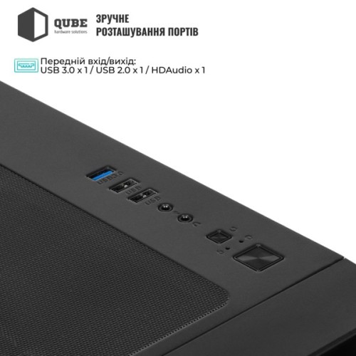 Корпус для ПК Qube MIRAGE_GBNU3