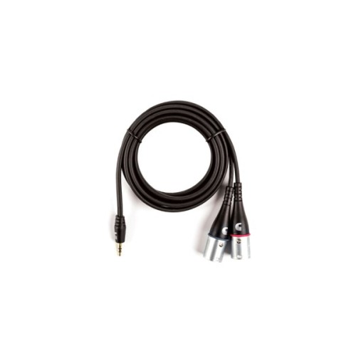 Інсертний кабель D'Addario Custom Series 1/8" to Dual XLR Audio Cable (1.8m) (PW-MPXLR-06)