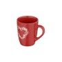 Чашка Ardesto Heart, 320мл, кераміка, червоний (AR3467R)
