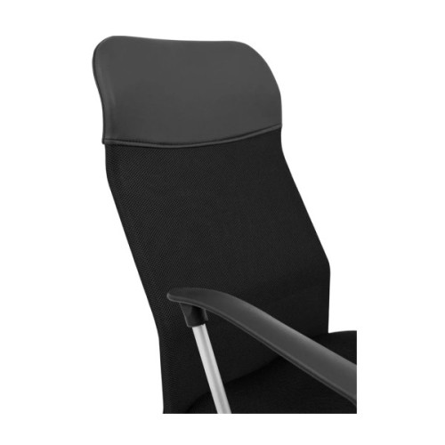 Офісне крісло Richman Ультра Ю Пластик M-1 (Tilt Сітка чорна (ADD0003104)