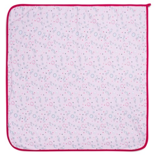 Ковдра дитяча Miniworld із зайчиками (13100-pink1)