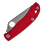 Ніж Spyderco Honeybee 12C27 G10 Red (C137GRDP)