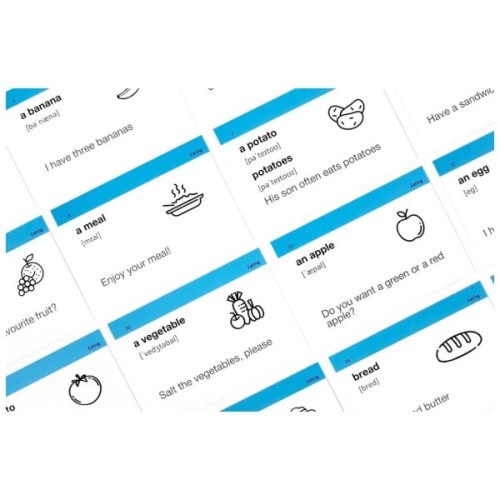 Навчальний набір English Student Картки для вивчення англійської мови Elementary A1, українська (39122560)