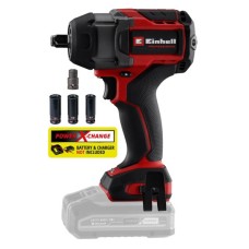 Гайковерт Einhell Professional TP-CW 18/750-C Li BL - Solo 18V, безщітковий, 750Нм 0-2200об/хв, 1.78кг (без АКБ та (4510065)