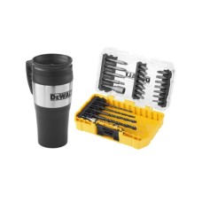 Набір свердл і біт DeWALT Phillips, Pozidriv, Torx, Pz3, L = 25, 50 мм, 25 шт, ToughCase, термокухоль (DT70707)