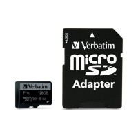 Карта пам'яті Verbatim 128GB microSDXC class 10 UHS-I PRO (47044)