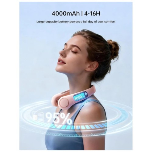 Вентилятор Jisulife Neck Fan Life3 FA14 pink