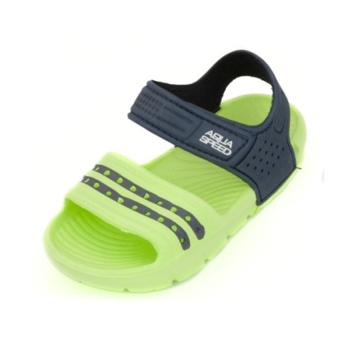 Сандалії Aqua Speed Noli 515-84 зелений, темно-синій 28 (5908217669490)