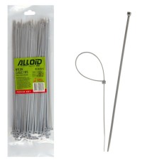 Стяжка Alloid 3.6х250мм, пластик, 100шт./уп., сірий (PC-36250G) Стяжка Alloid 3.6х250мм, пластик, 100шт./уп., сірий (PC-36250G)