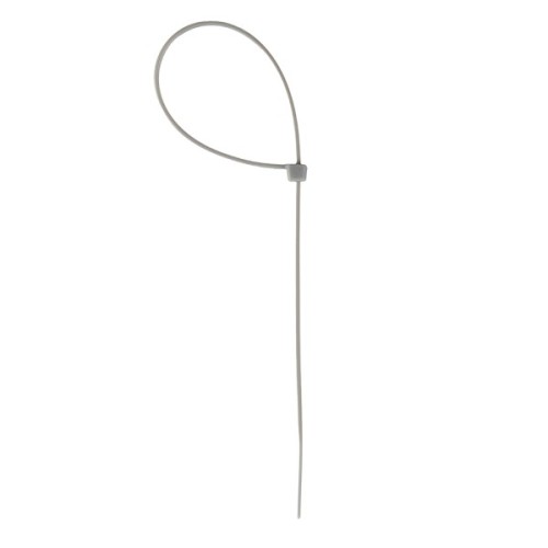 Стяжка Alloid 3.6х250мм, пластик, 100шт./уп., сірий (PC-36250G)