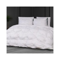 Ковдра MirSon Набір №10002 Imperial Brilliance Ковдра всесезонна Євро 200х220 Гусячий пух + Дві подушки 50х70 (2200010810653)