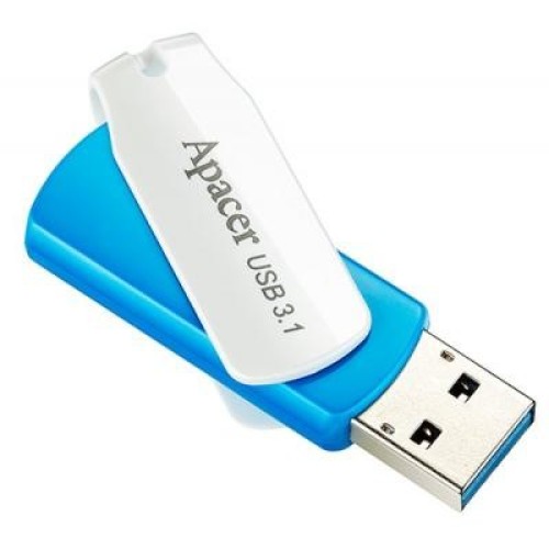 USB флеш накопичувач Apacer 64GB AH357 Blue USB 3.1 (AP64GAH357U-1)