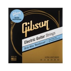 Струни для гітари Gibson SEG-BWR9 Brite Wire Reinforced Ultra-Light (09-42) (230466)