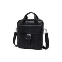 Сумка Vintage Шкіряна Чорна (14632)