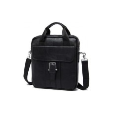 Сумка Vintage Шкіряна Чорна (14632)