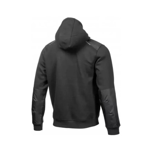 Кофта робоча Hoegert THEO HT5K903-3XL з капюшоном 65% бавовна/35% поліестер чорна, 3XL (58) (HT5K903-3XL)
