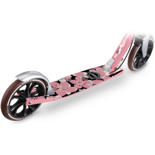 Самокат Globber NL205 Deluxe з ручним гальмом Пастельно-рожевий (685-210)
