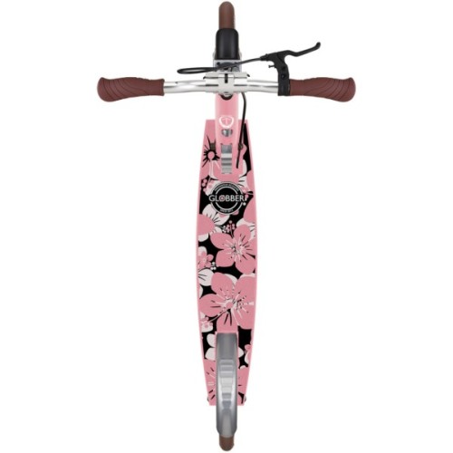 Самокат Globber NL205 Deluxe з ручним гальмом Пастельно-рожевий (685-210)