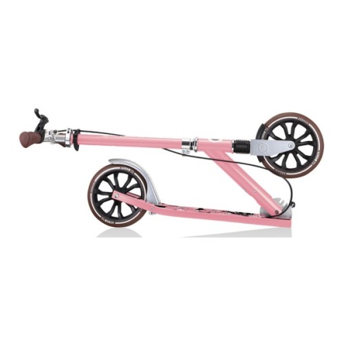Самокат Globber NL205 Deluxe з ручним гальмом Пастельно-рожевий (685-210)