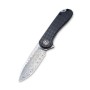 Ніж Civivi Elementum, Damascus, Carbon Fiber/G10 (C907DS)