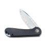 Ніж Civivi Elementum, Damascus, Carbon Fiber/G10 (C907DS)