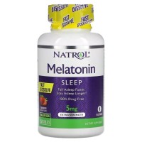 Амінокислота Natrol Мелатонін швидкорозчинний підвищеної сили, 5 мг, вку (NTL-07144)