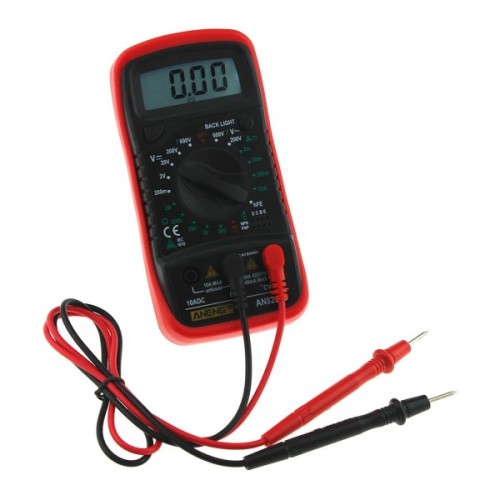 Цифровий мультиметр ANENG AN8205C, V, A, R, T, функция hFE (AN8205C)