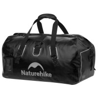 Дорожня сумка Naturehike Водонепроникна CNK2450XB015, 90 л, чорна (6975641883753)