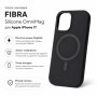 Чохол до мобільного телефона BeCover FIBRA Silicone OmniMag Apple iPhone 17 Black (716195)