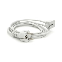 Кабель живлення C7 1.8m 0.75mm2 for MacBook white Voltronic (03620)